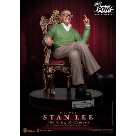 STAN LEE MASTER CRAFT STATUA THE KING OF CAMEOS 33 CM