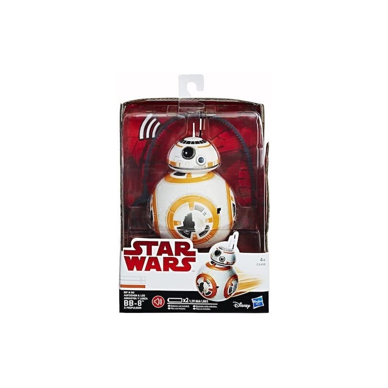 STAR WARS THE LAST JEDI RIP N GO BB-8 DA 15 CM CON EFFETTI SONORI