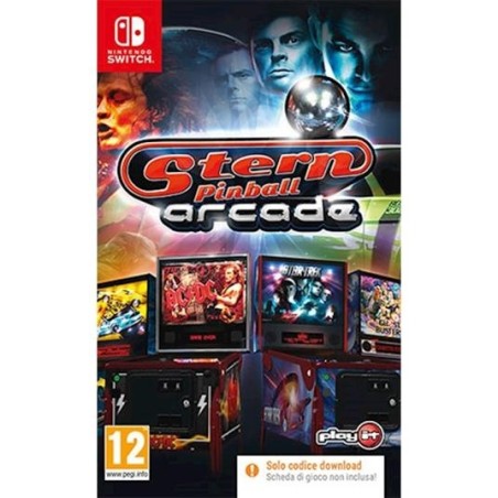 STERN PINBALL ARCADE PER NINTENDO SWITCH NUOVO - CODICE PER DOWNLOAD DALLO STORE