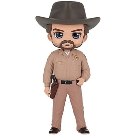 STRANGER THINGS Q POSKET MINI FIGURE HOPPER 15 CM BANPRESTO