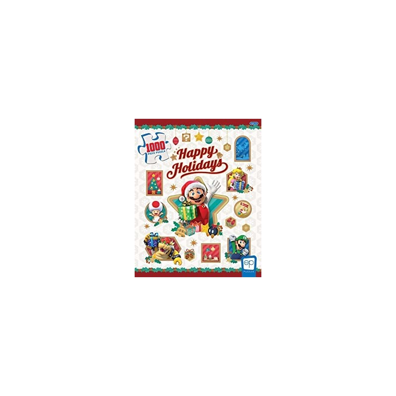 SUPER MARIO HAPPY HOLIDAYS PUZZLE DA 1000 PEZZI 70x50 CM