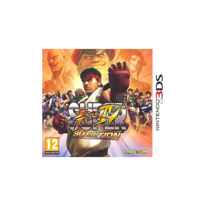 SUPER STREET FIGHTERS IV 3D EDITION PER NINTENDO 3DS USATO