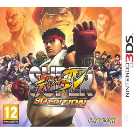 SUPER STREET FIGHTERS IV 3D EDITION PER NINTENDO 3DS USATO