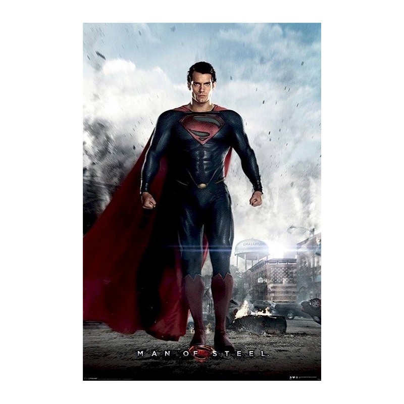 SUPERMAN MAN OF STEEL POSTER 61X91 CM