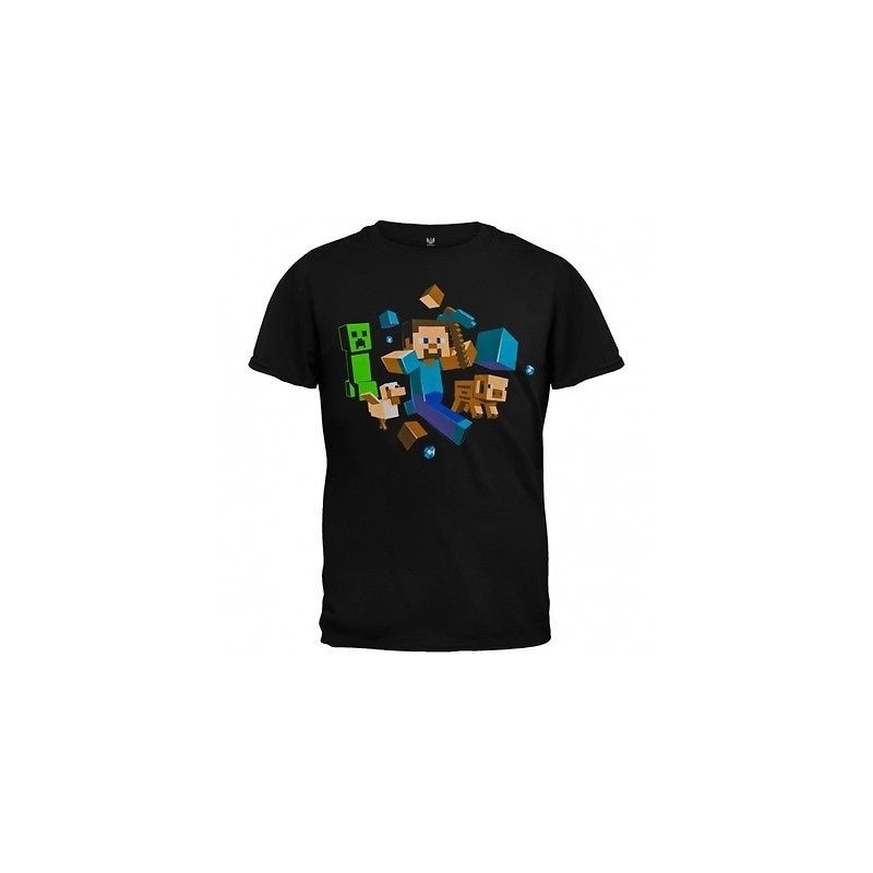 T-SHIRT MINECRAFT TAGLIA L