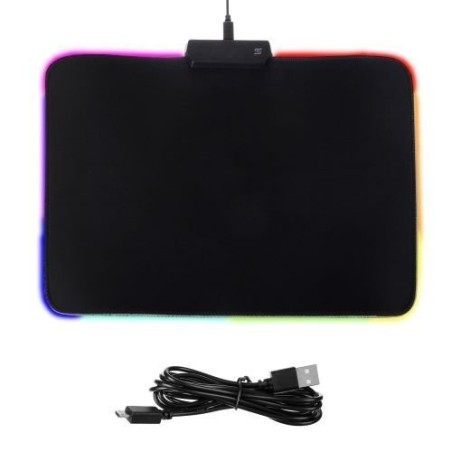 TAPPETINO DA GAMING LED 25x35 CM