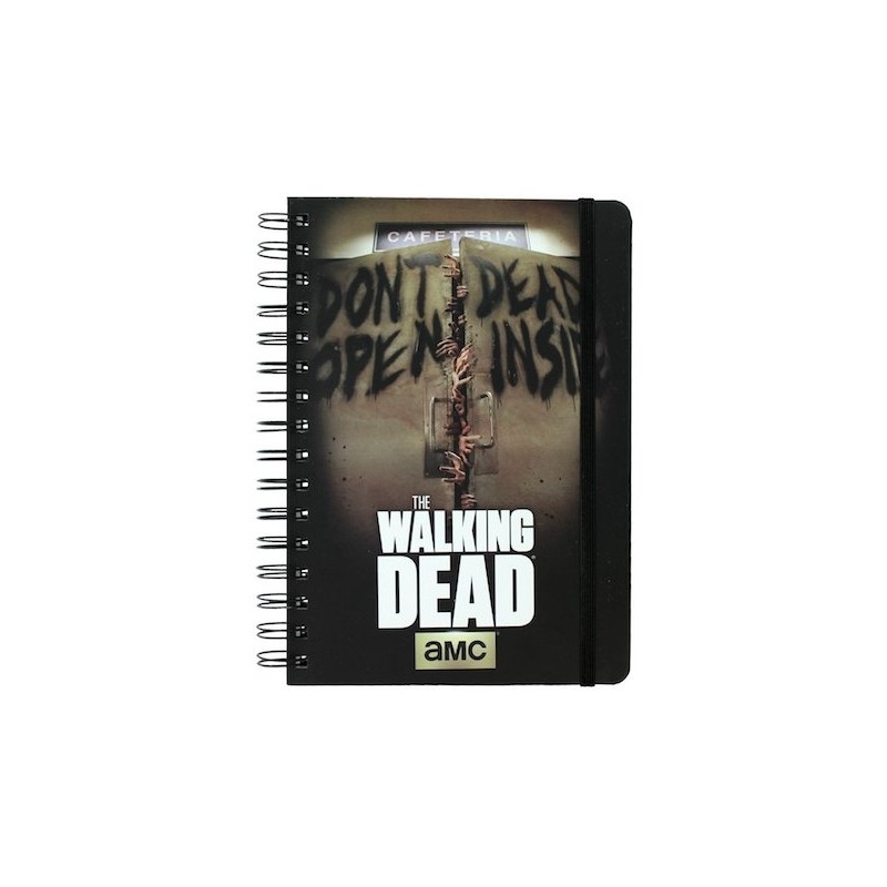 THE WALKING DEAD NOTEBOOK A5 QUADERNO A RIGHE