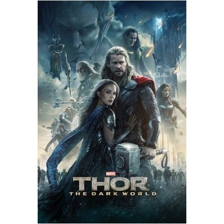 THOR THE DARK WORLD POSTER 61X91 CM