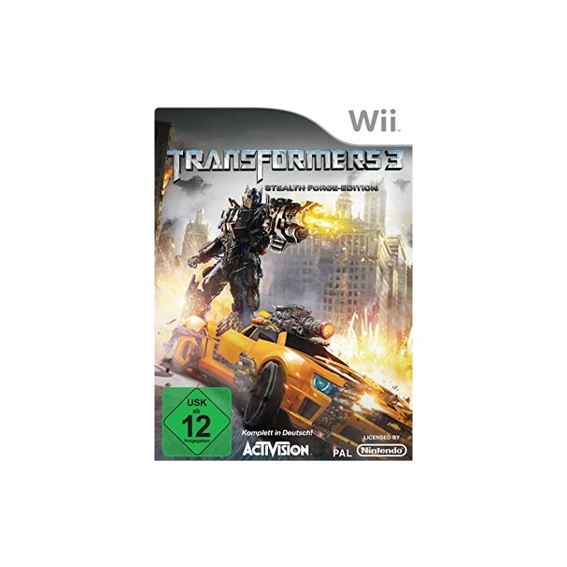 TRANSFORMERS 3 STEALTH FORCE EDITION PER NINTENDO WII USATO