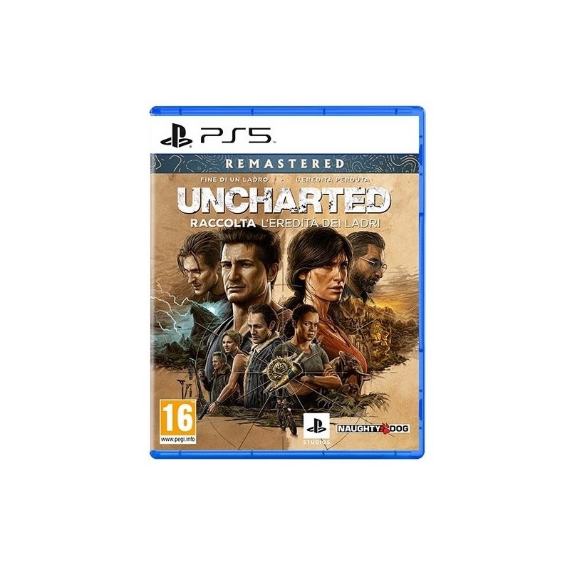 UNCHARTED RACCOLTA L'EREDITA' DEI LADRI PER PS5 NUOVO