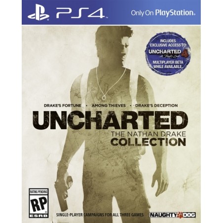 UNCHARTED THE NATHAN DRAKE COLLECTION PER PS4 USATO