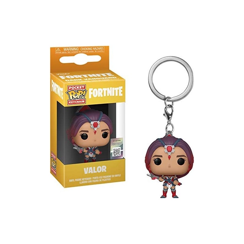 VALOR MINI POCKET POP PORTACHIAVE FUNKO DA 5 CM DI FORTNITE