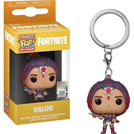 VALOR MINI POCKET POP PORTACHIAVE FUNKO DA 5 CM DI FORTNITE