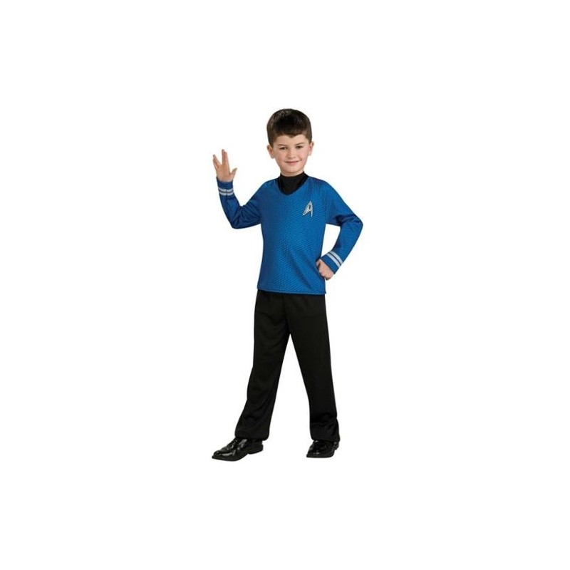 VESTITO DI CARNEVALE STAR TREK SPOCK TAGLIA 3-4 ANNI