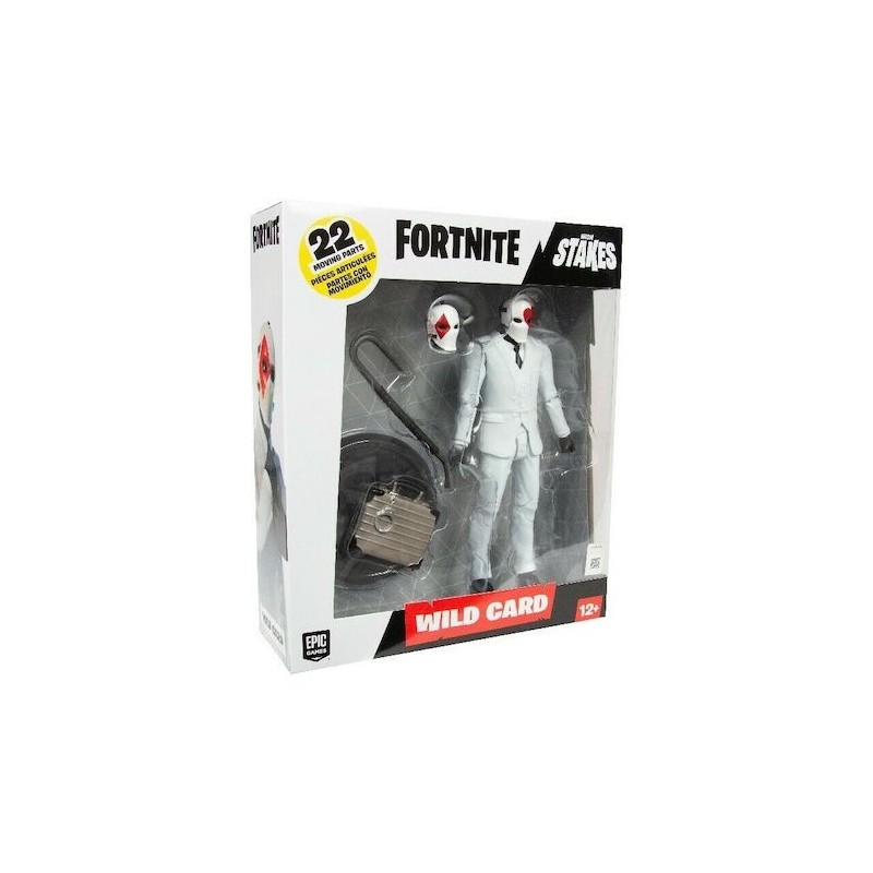 WILD CARD DI FORTNITE ACTION FIGURE DA 18 CM