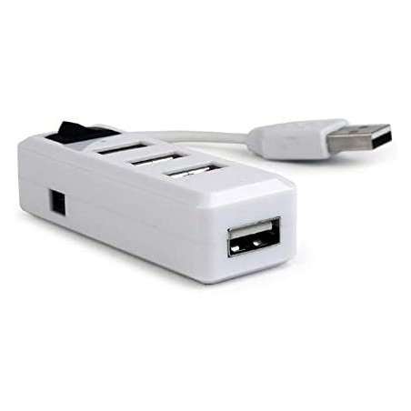 ADATTATORE HUB USB 2.0 CON 4 USCITE USB