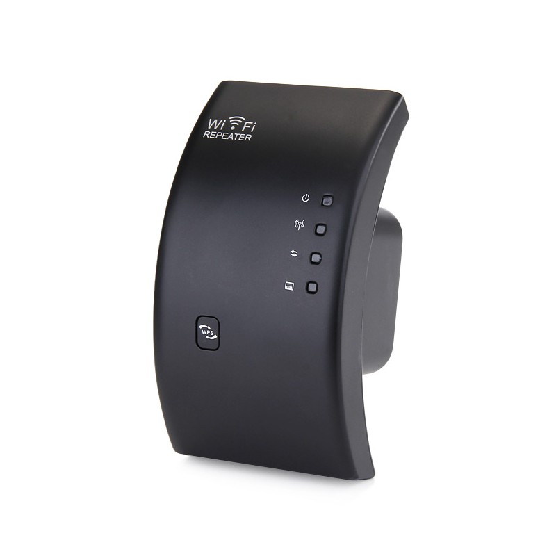 WIRELESS-N WIFI REPEATER NERO FINO A 300MB - RIPETITORE WIFI