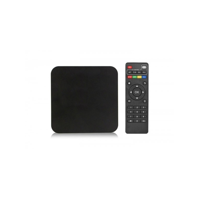 ANDROID TV BOX 4 GB 6AM + 64GB MEMORIA DECODER SMART TV 8K FULL HD INTERNET WIFI E TELECOMANDO