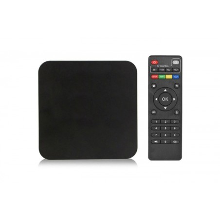 ANDROID TV BOX 4 GB 6AM + 64GB MEMORIA DECODER SMART TV 8K FULL HD INTERNET WIFI E TELECOMANDO