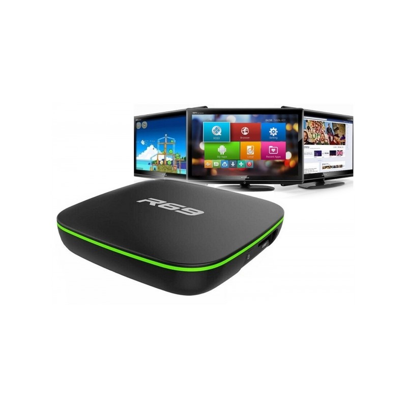 TV SMART BOX ANDROID 10.0 WIFI 64G 6K INTERNET HDR TELECOMANDO HDMI LAN SJ-R21