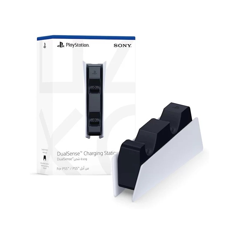 CHARGING STATION BASE DI RICARICA PER 2 CONTROLLER SONY PS5