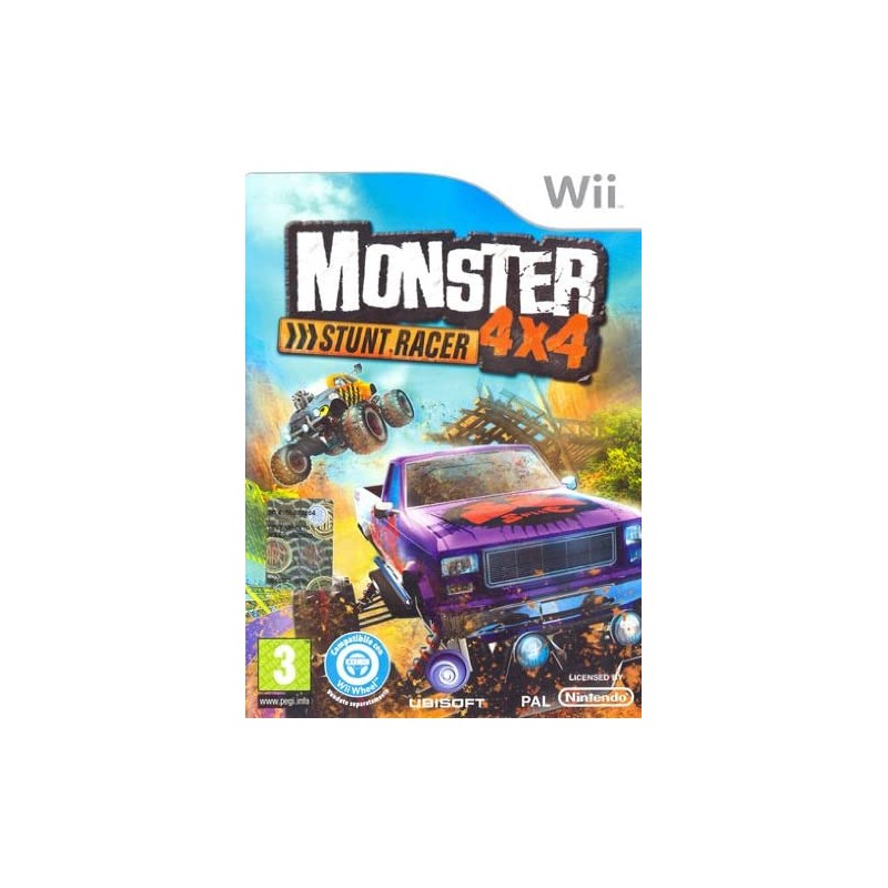 MONSTER 4X4: STUNT RACER PER NINTENDO WII USATO