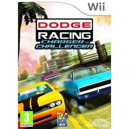 DODGE RACING CHARGER CHALLENGER PER NINTENDO WII NUOVO