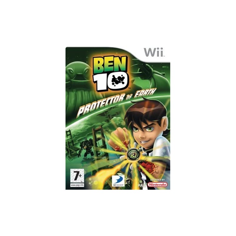 BEN 10 PROTECTOR OF EARTH PER NINTENDO WII USATO