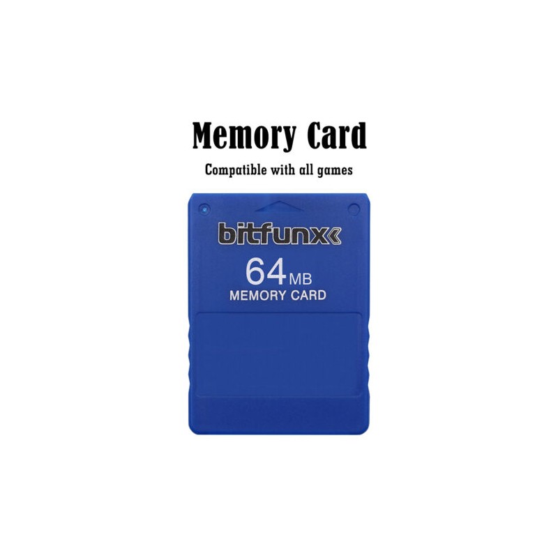 MEMORY CARD DA 64 MB PER GIOCHI DIGITALI NELLA PS2 - BITFUNX FMCB SCHEDA MCBOOT FREE v1.953 PER SONY PLAYSTATION 2