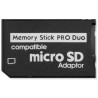 ADATTATORE MEMORY STICK PER INSERIRE MICRO SD NELLA PSP