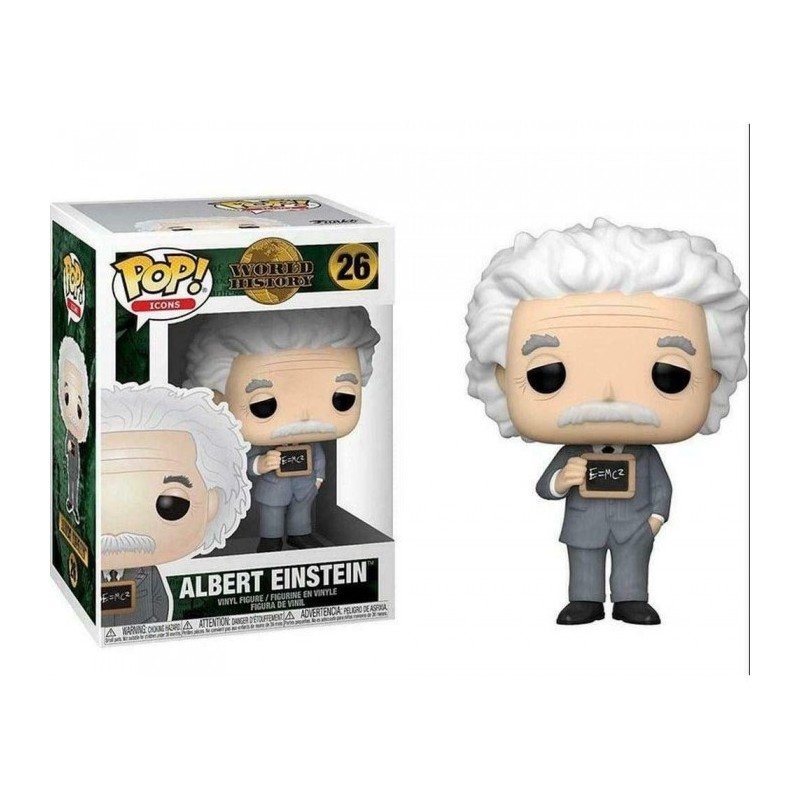 ALBERT EINSTEIN WOLD HISTORY FUNKO POP 26