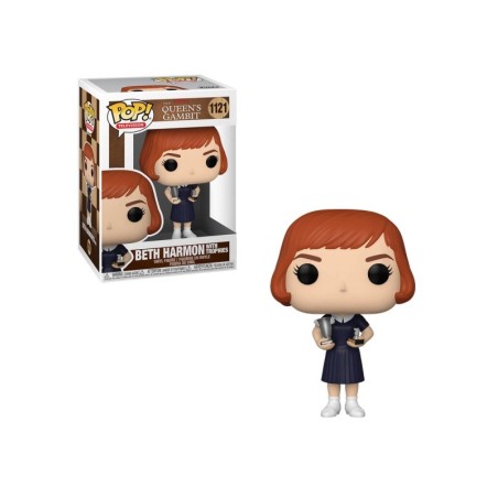 BETH HARMON WITH TROPHIES DELLA REGINA DEGLI SCACCHI FUNKO POP 1121