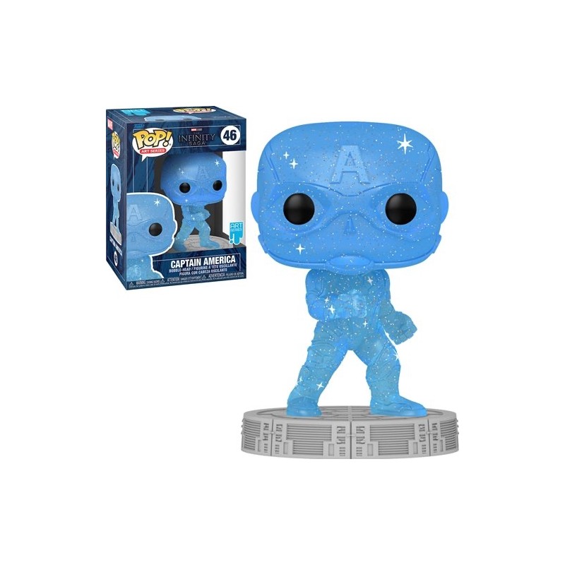 CAPTAIN AMERICA (BLUE) THE INFINITY SAGA MARVEL FUNKO POP 46