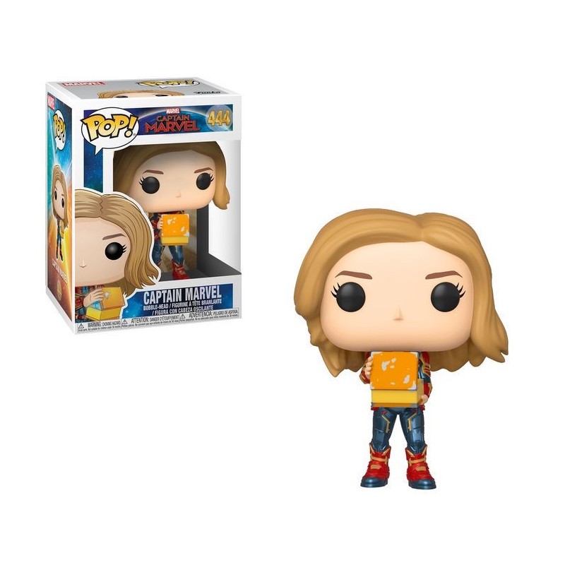 CAPTAIN MARVEL CON TESSERACT FUNKO POP DA 10 CM