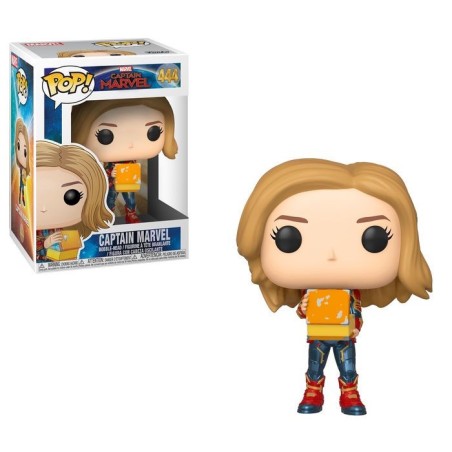 CAPTAIN MARVEL CON TESSERACT FUNKO POP DA 10 CM