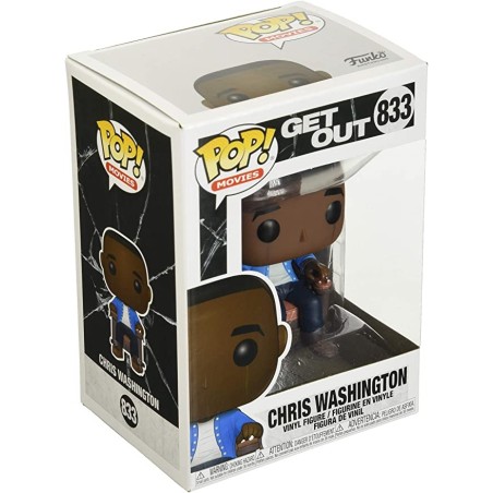 CHRIS WASHINGTON DI GET OUT FUNKO POP 833 DA 10 CM