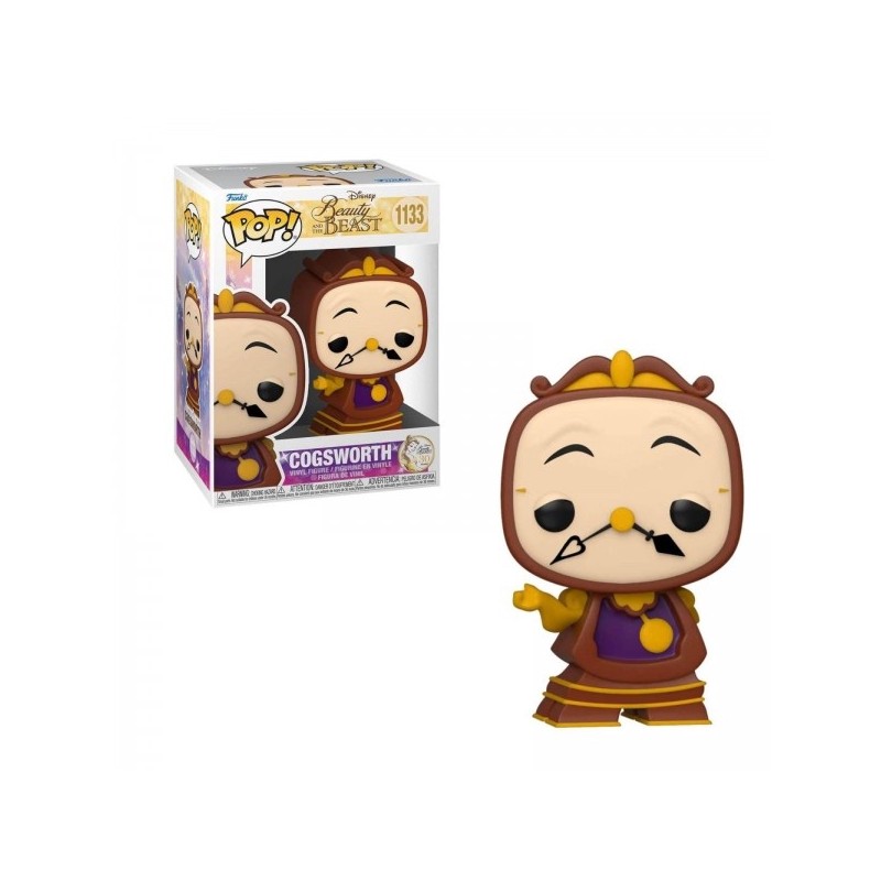 COGSWORTH TOKINS DELLA BELLA E LA BESTIA DISNEY FUNKO POP 1133 DA 10 CM