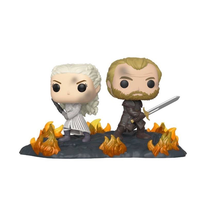 DAENERYS E JORAH WINTERFELL BATTLE FUNKO POP DA 10 CM