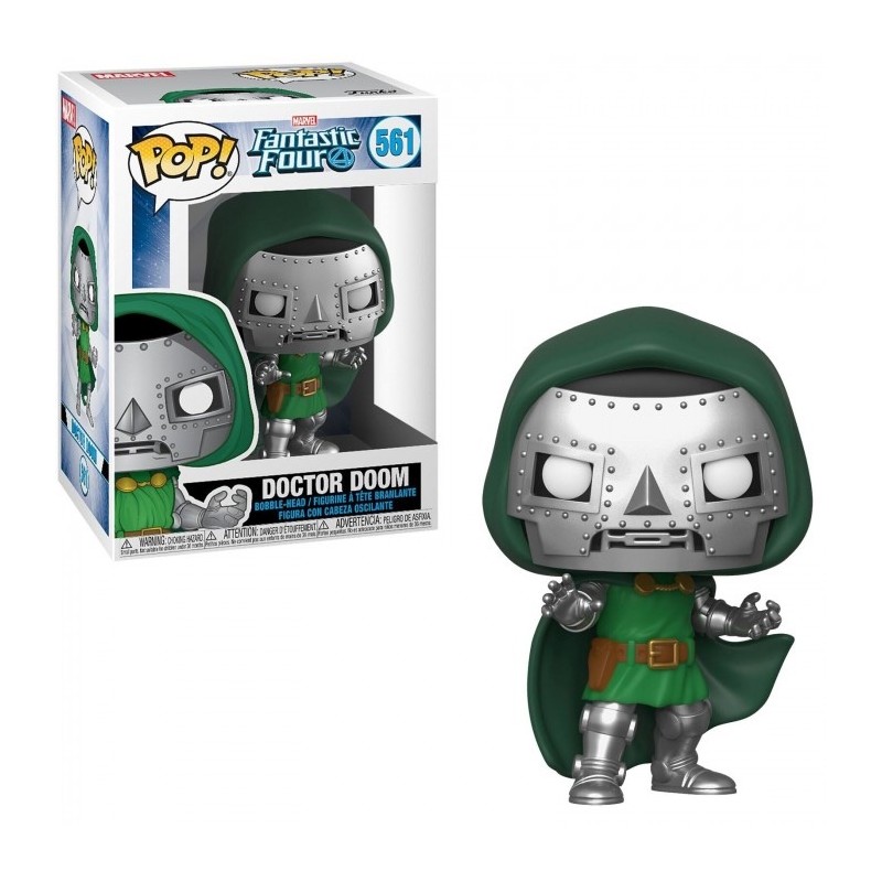 DOCTOR DOOM DI FANTASTICI 4 561 FUNKO POP 10CM