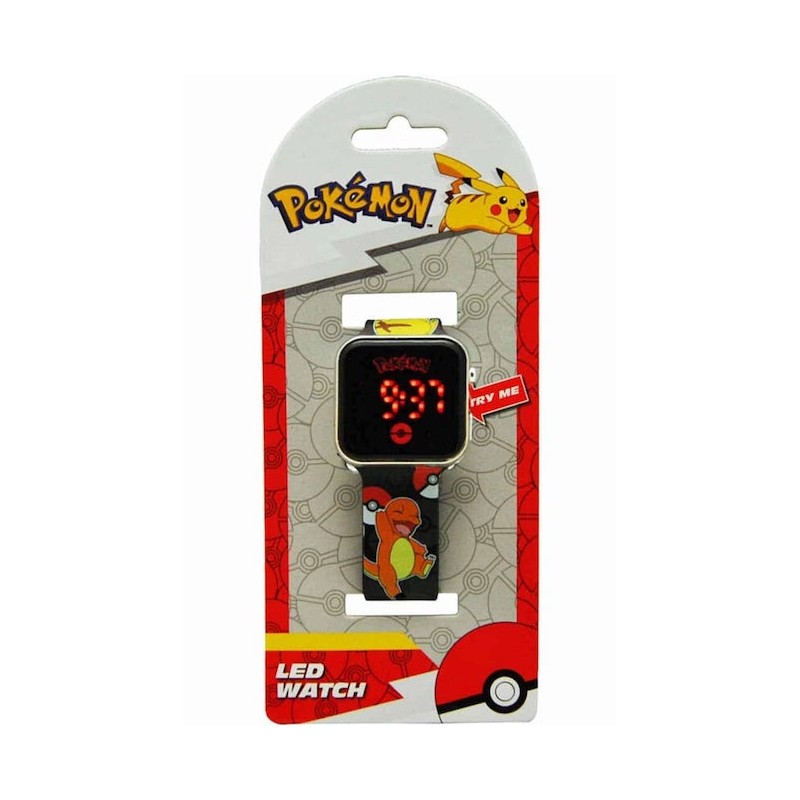 OROLOGIO DA POLSO LED STARTER DEI POKEMON