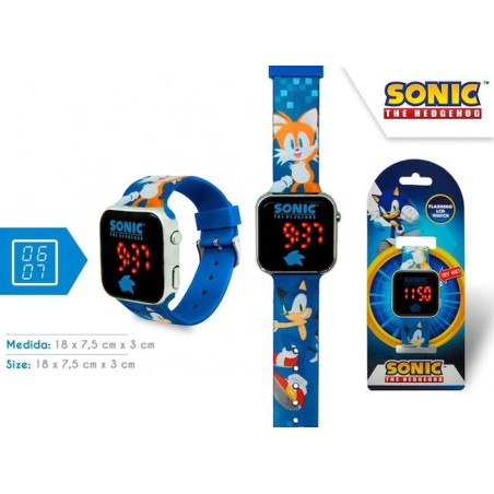 OROLOGIO DA POLSO LED SONIC E TAIL