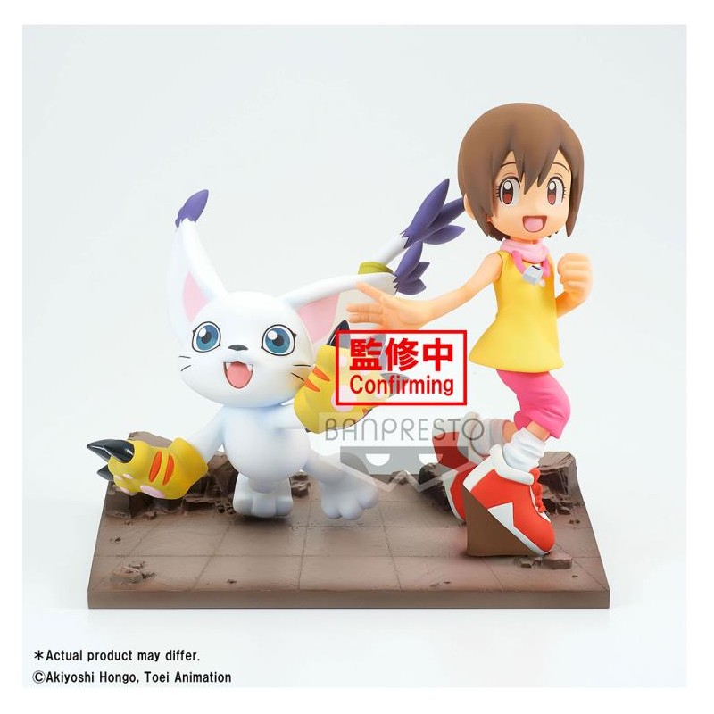 DIGIMON ADVENTURE ADVENTURE ARCHIVES HIKARI E TAILMON FIGURE 15 CM