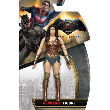 BATMAN V SUPERMAN, WONDER WOMAN BENDABLE ACTION FIGURE BY DC COMICS