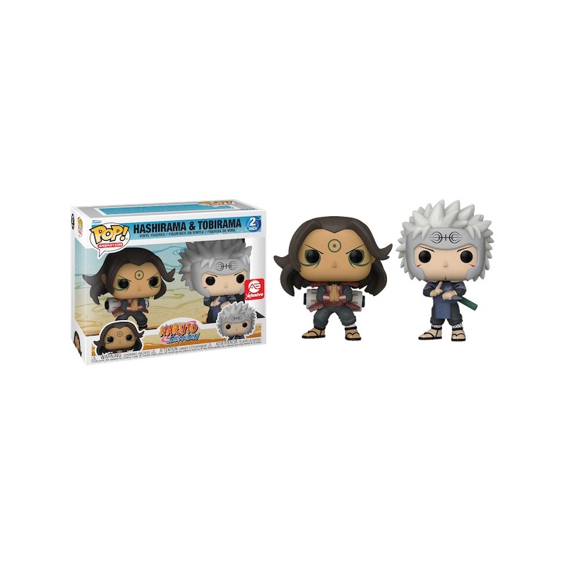 HASHIRAMA E TOBIRAMA DUO PACK FUNKO POP EXCLUSIVE DI NARUTO SHIPPUDEN DA 10 CM