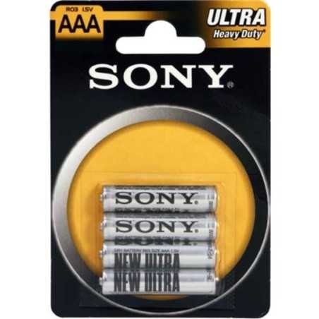 BATTERIE AAA SONY MINISTILO - SET 4 BATTERIE