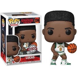 LUCAS DI STRANGER THINGS FUNKO POP 1246 DA 10 CM SPECIAL EDITION