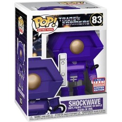 SHOCKWAVE DI TRANSFORMERS FUNKO POP 83 DA 10 CM 2021 SUMMER CONVENTION LIMITED EDITION