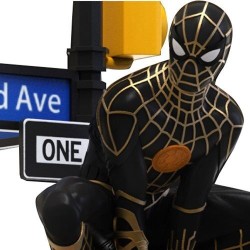 SPIDER-MAN: NO WAY HOME D-STAGE PVC DIORAMA SPIDER-MAN BLACK AND GOLD SUIT 25 CM