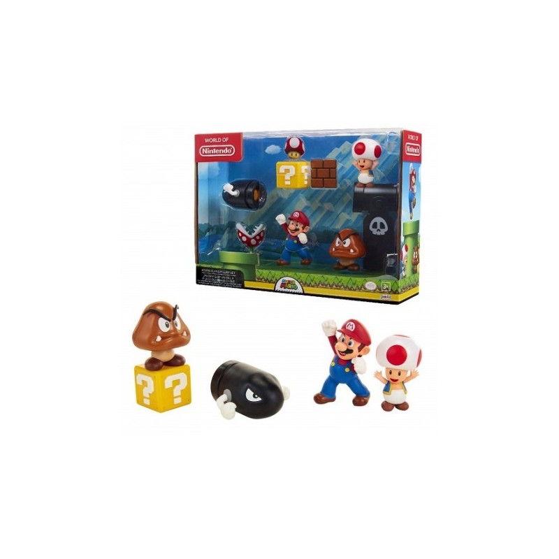 SUPER MARIO ACORN PLAINS FIGURE SET 5 PZ.