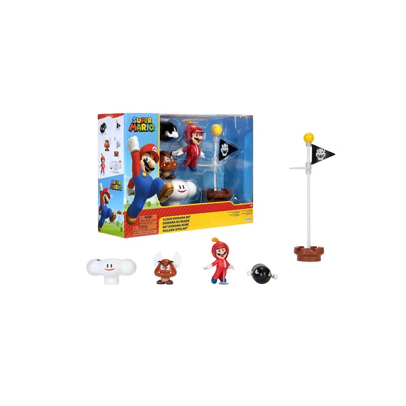 SUPER MARIO CLOUD DIORAMA SET 5PZ